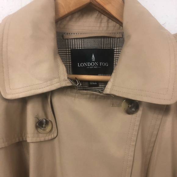 **SOLD** NWT London Fog Lined Trench Coat - Picture 3 of 8